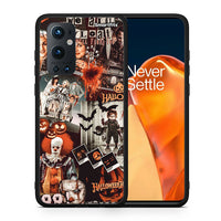 Thumbnail for Θήκη OnePlus 9 Pro Halloween Spooky Season από τη Smartfits με σχέδιο στο πίσω μέρος και μαύρο περίβλημα | OnePlus 9 Pro Halloween Spooky Season case with colorful back and black bezels