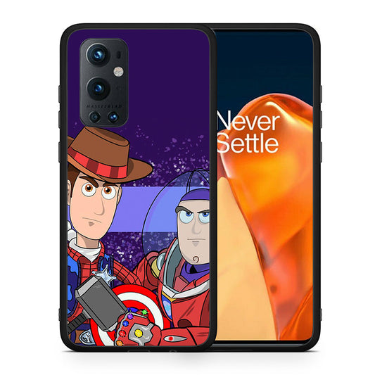 Θήκη OnePlus 9 Pro Infinity Story από τη Smartfits με σχέδιο στο πίσω μέρος και μαύρο περίβλημα | OnePlus 9 Pro Infinity Story case with colorful back and black bezels