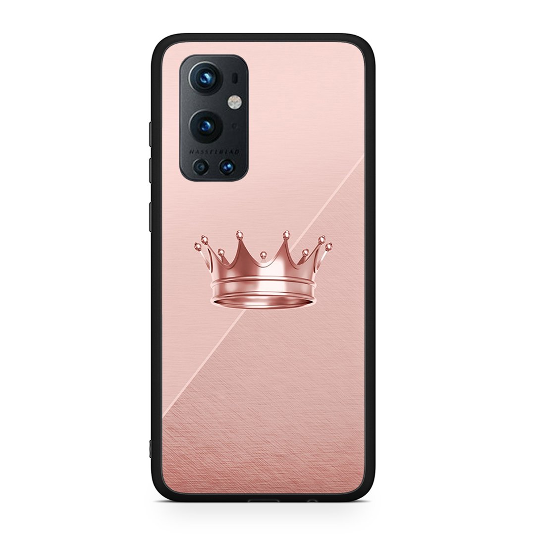 OnePlus 9 Pro Crown Minimal θήκη από τη Smartfits με σχέδιο στο πίσω μέρος και μαύρο περίβλημα | Smartphone case with colorful back and black bezels by Smartfits