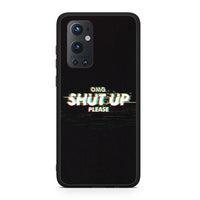 Thumbnail for OnePlus 9 Pro OMG ShutUp θήκη από τη Smartfits με σχέδιο στο πίσω μέρος και μαύρο περίβλημα | Smartphone case with colorful back and black bezels by Smartfits