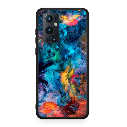 OnePlus 9 Pro Crayola Paint θήκη από τη Smartfits με σχέδιο στο πίσω μέρος και μαύρο περίβλημα | Smartphone case with colorful back and black bezels by Smartfits