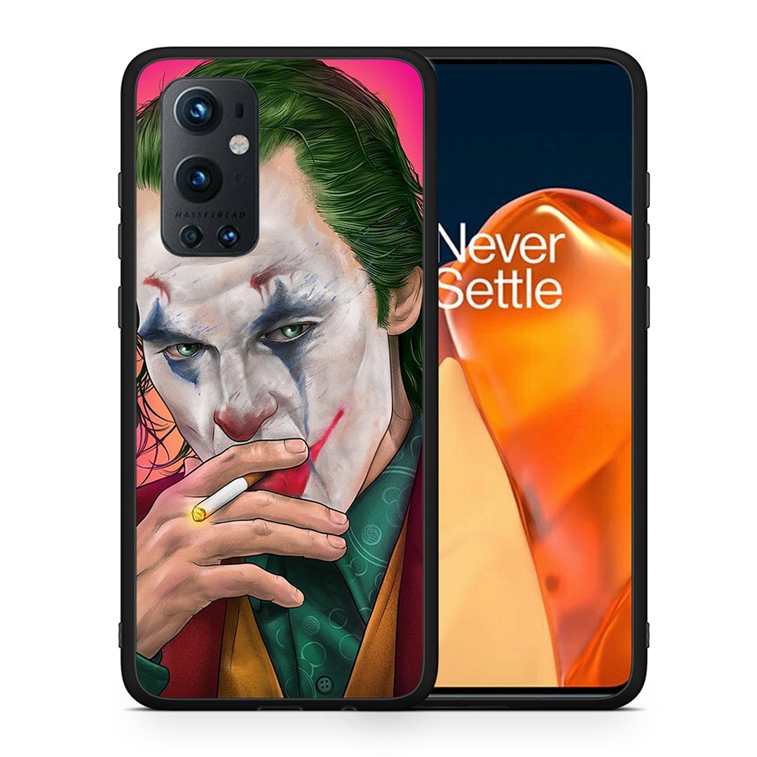 Θήκη OnePlus 9 Pro JokesOnU PopArt από τη Smartfits με σχέδιο στο πίσω μέρος και μαύρο περίβλημα | OnePlus 9 Pro JokesOnU PopArt case with colorful back and black bezels