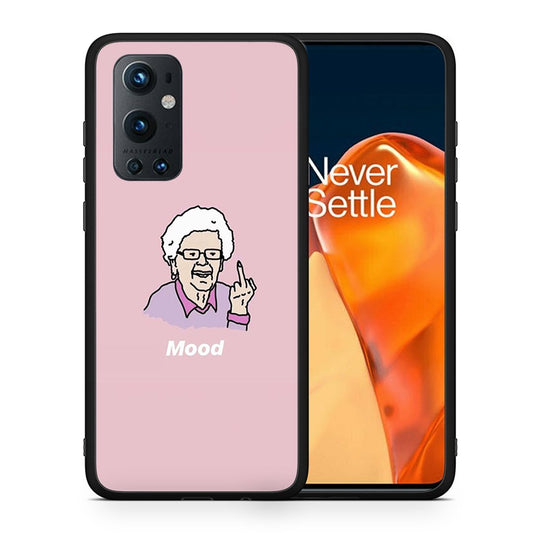 Θήκη OnePlus 9 Pro Mood PopArt από τη Smartfits με σχέδιο στο πίσω μέρος και μαύρο περίβλημα | OnePlus 9 Pro Mood PopArt case with colorful back and black bezels