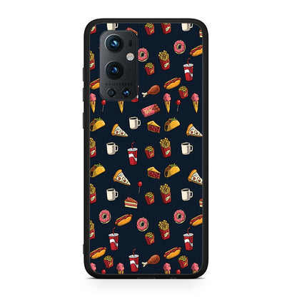 OnePlus 9 Pro Hungry Random θήκη από τη Smartfits με σχέδιο στο πίσω μέρος και μαύρο περίβλημα | Smartphone case with colorful back and black bezels by Smartfits