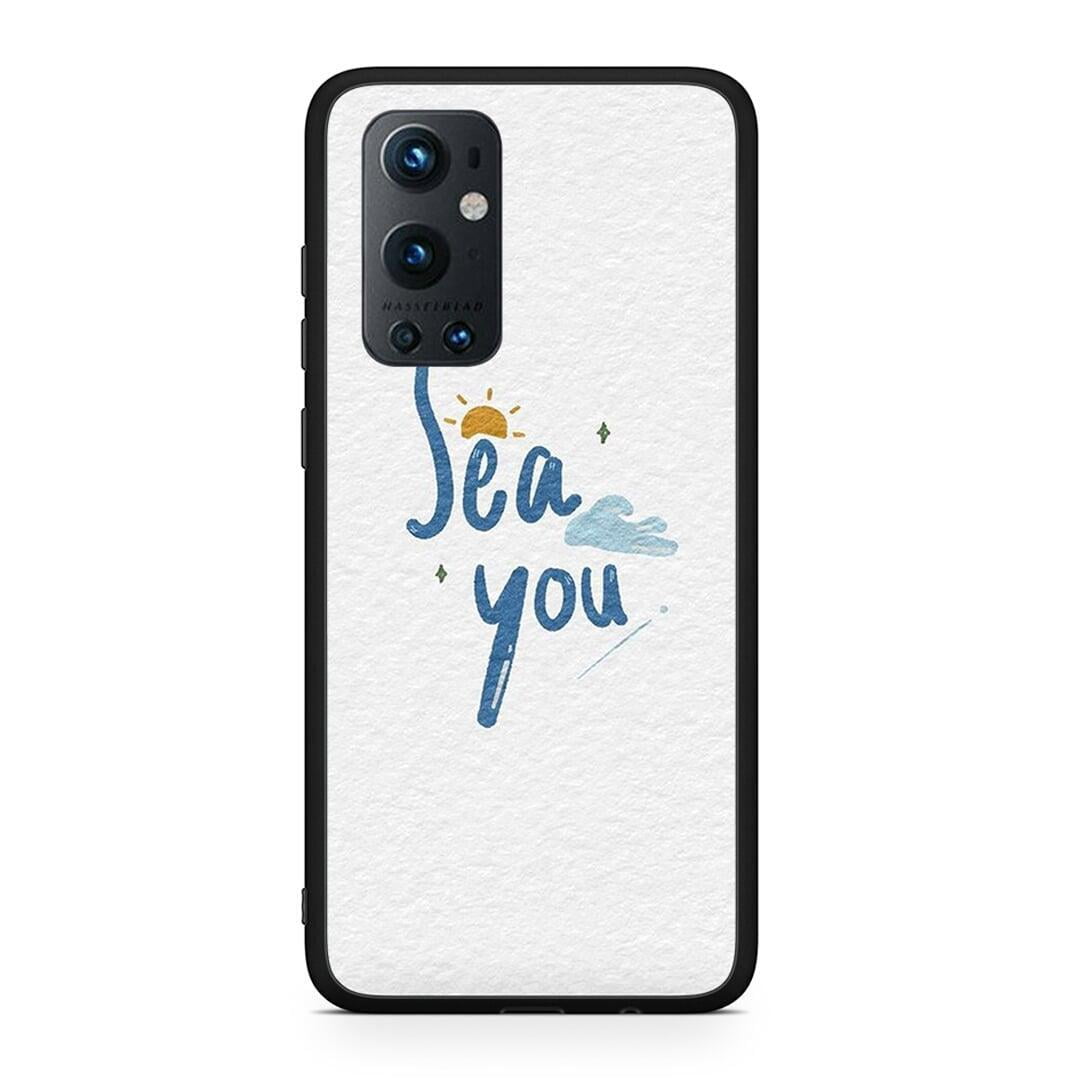 OnePlus 9 Pro Sea You Θήκη από τη Smartfits με σχέδιο στο πίσω μέρος και μαύρο περίβλημα | Smartphone case with colorful back and black bezels by Smartfits