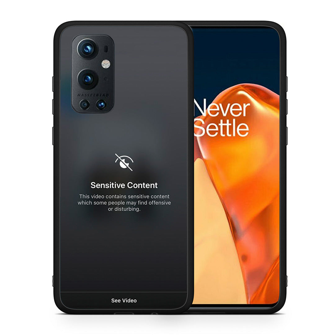 Θήκη OnePlus 9 Pro Sensitive Content από τη Smartfits με σχέδιο στο πίσω μέρος και μαύρο περίβλημα | OnePlus 9 Pro Sensitive Content case with colorful back and black bezels