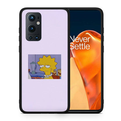 Θήκη OnePlus 9 Pro So Happy από τη Smartfits με σχέδιο στο πίσω μέρος και μαύρο περίβλημα | OnePlus 9 Pro So Happy case with colorful back and black bezels