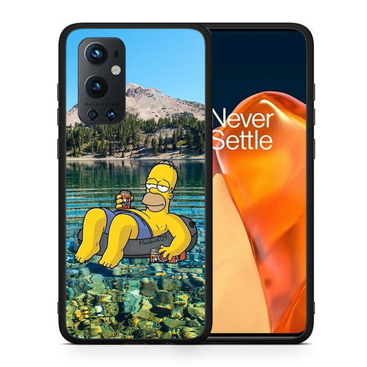Θήκη OnePlus 9 Pro Summer Happiness από τη Smartfits με σχέδιο στο πίσω μέρος και μαύρο περίβλημα | OnePlus 9 Pro Summer Happiness case with colorful back and black bezels