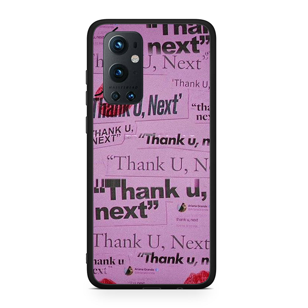 OnePlus 9 Pro Thank You Next Θήκη Αγίου Βαλεντίνου από τη Smartfits με σχέδιο στο πίσω μέρος και μαύρο περίβλημα | Smartphone case with colorful back and black bezels by Smartfits