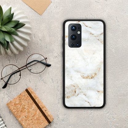 White Gold Marble - OnePlus 9 Pro θήκη