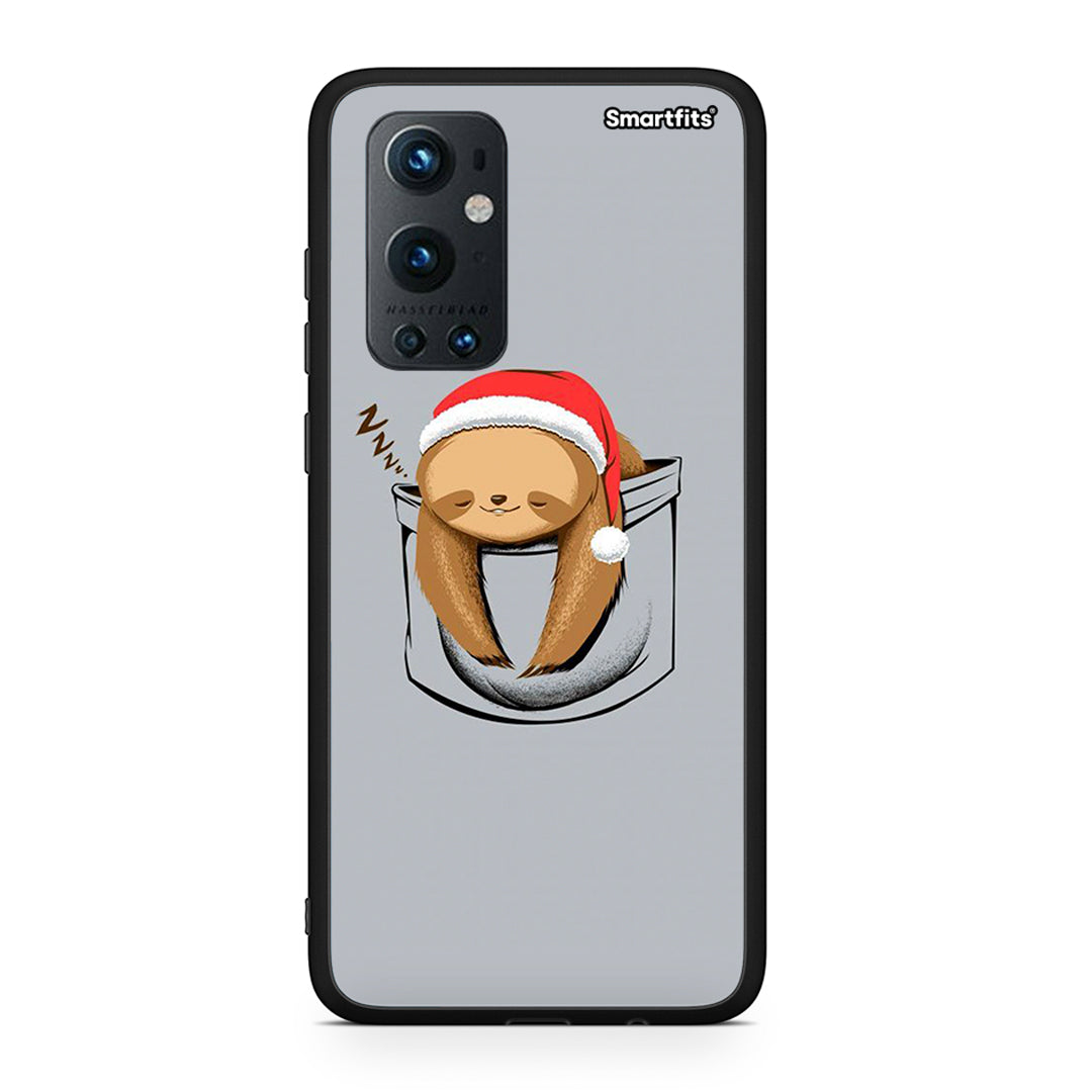 OnePlus 9 Pro Xmas Zzzz θήκη από τη Smartfits με σχέδιο στο πίσω μέρος και μαύρο περίβλημα | Smartphone case with colorful back and black bezels by Smartfits