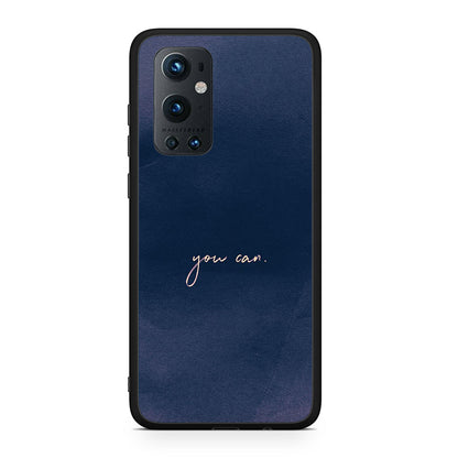 OnePlus 9 Pro You Can θήκη από τη Smartfits με σχέδιο στο πίσω μέρος και μαύρο περίβλημα | Smartphone case with colorful back and black bezels by Smartfits