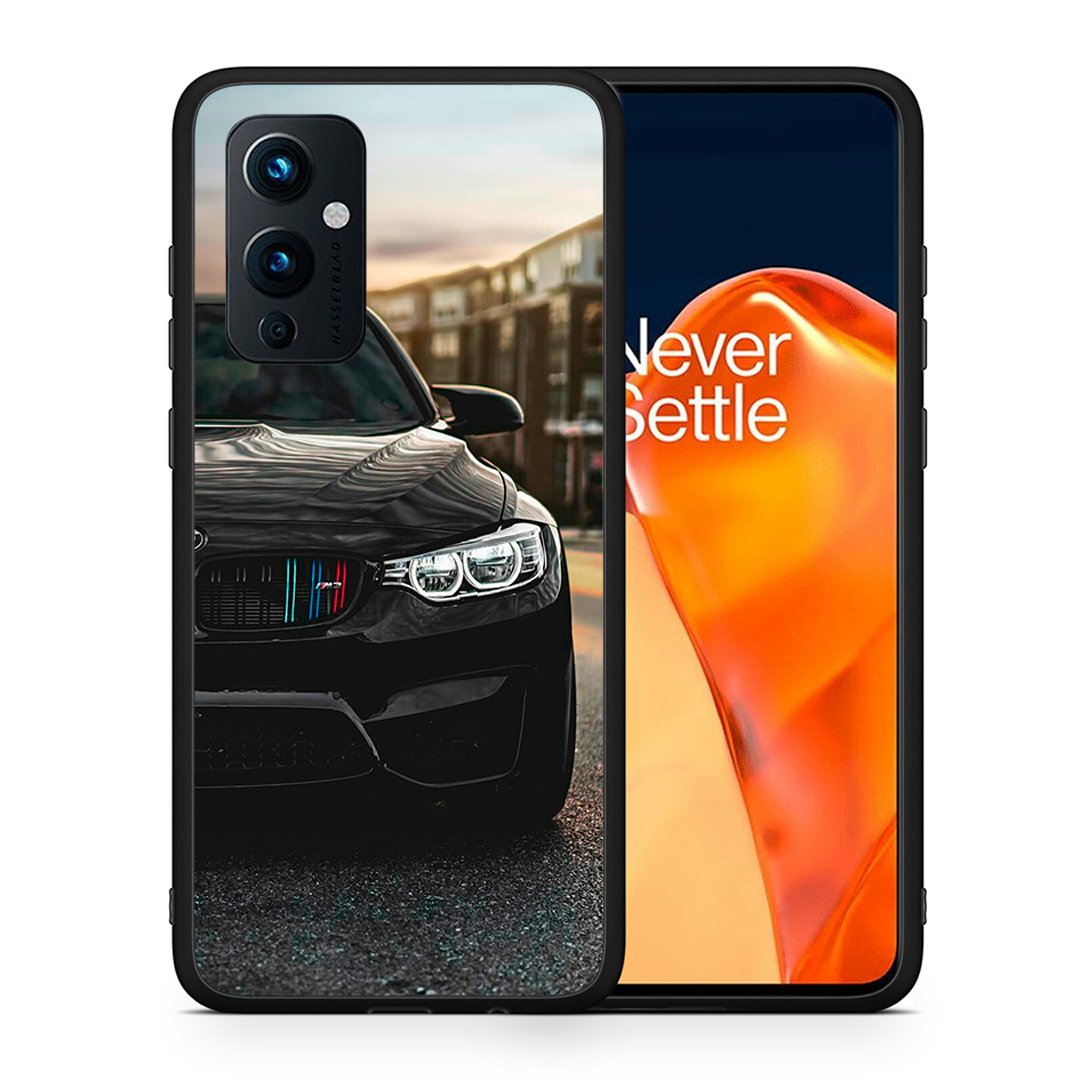 Θήκη OnePlus 9 M3 Racing από τη Smartfits με σχέδιο στο πίσω μέρος και μαύρο περίβλημα | OnePlus 9 M3 Racing case with colorful back and black bezels