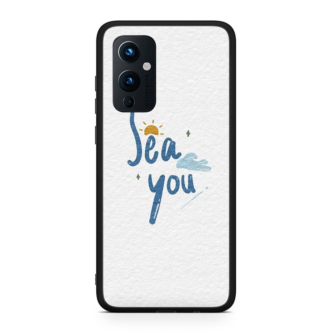 OnePlus 9 Sea You Θήκη από τη Smartfits με σχέδιο στο πίσω μέρος και μαύρο περίβλημα | Smartphone case with colorful back and black bezels by Smartfits