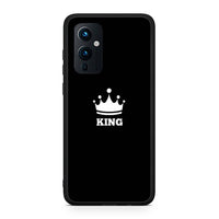 Thumbnail for OnePlus 9 King Valentine θήκη από τη Smartfits με σχέδιο στο πίσω μέρος και μαύρο περίβλημα | Smartphone case with colorful back and black bezels by Smartfits