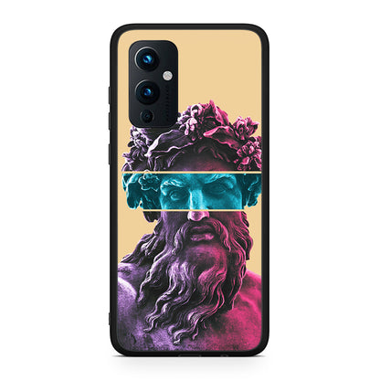 OnePlus 9 Zeus Art Θήκη Αγίου Βαλεντίνου από τη Smartfits με σχέδιο στο πίσω μέρος και μαύρο περίβλημα | Smartphone case with colorful back and black bezels by Smartfits