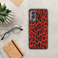 Thumbnail for Animal Red Leopard - OnePlus Nord 2 5G θήκη