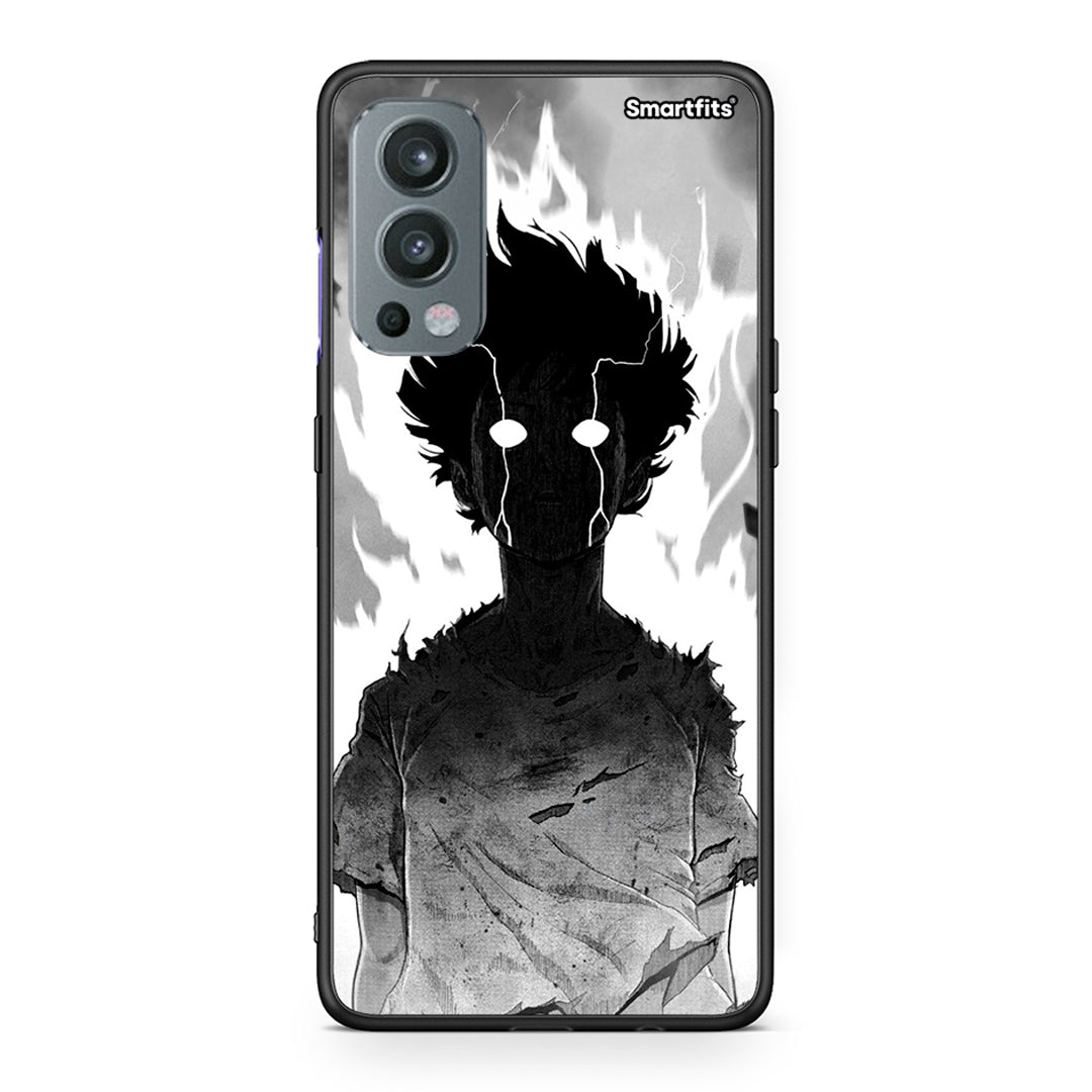 OnePlus Nord 2 5G Anime Boy Θήκη από τη Smartfits με σχέδιο στο πίσω μέρος και μαύρο περίβλημα | Smartphone case with colorful back and black bezels by Smartfits