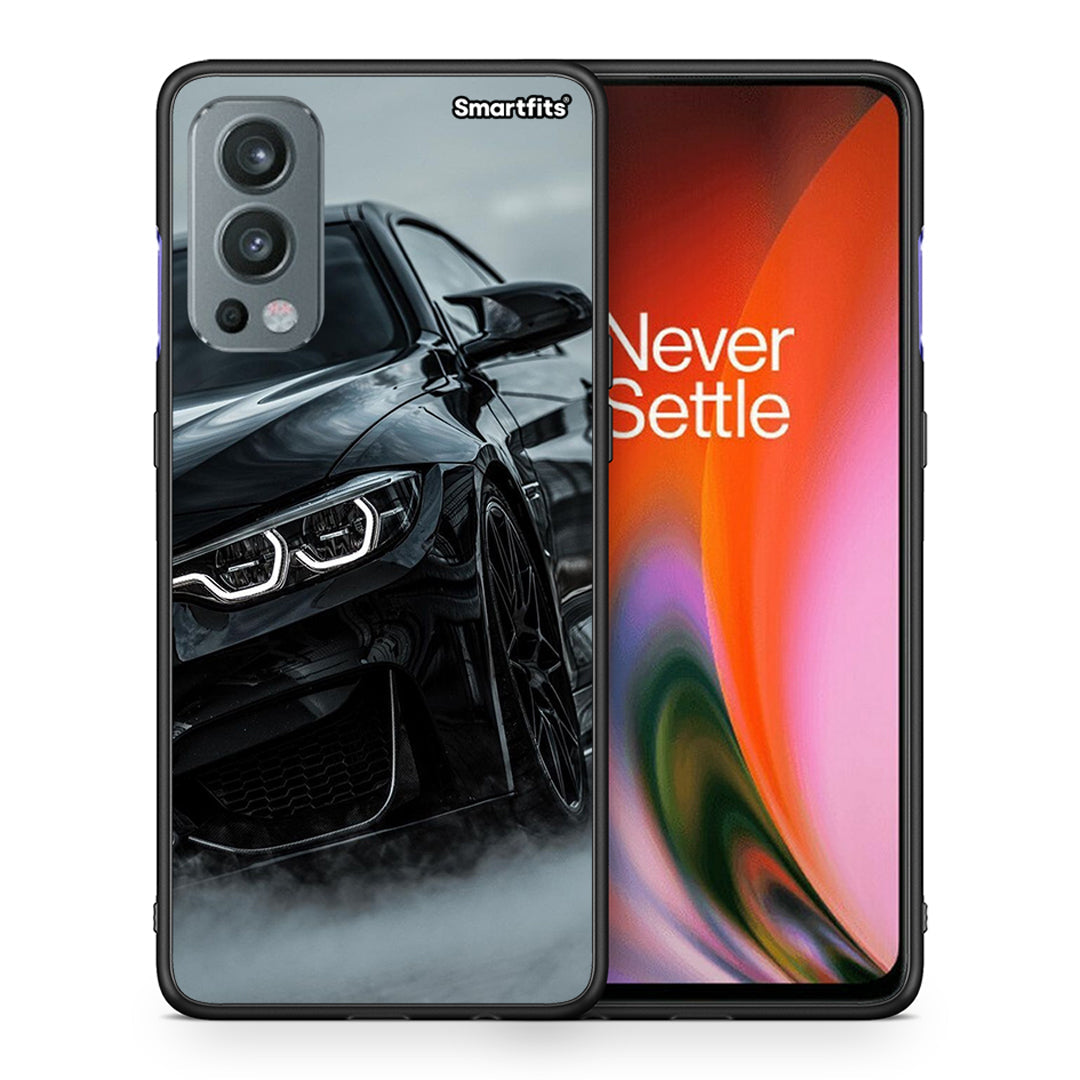 Θήκη OnePlus Nord 2 5G Black BMW από τη Smartfits με σχέδιο στο πίσω μέρος και μαύρο περίβλημα | OnePlus Nord 2 5G Black BMW case with colorful back and black bezels
