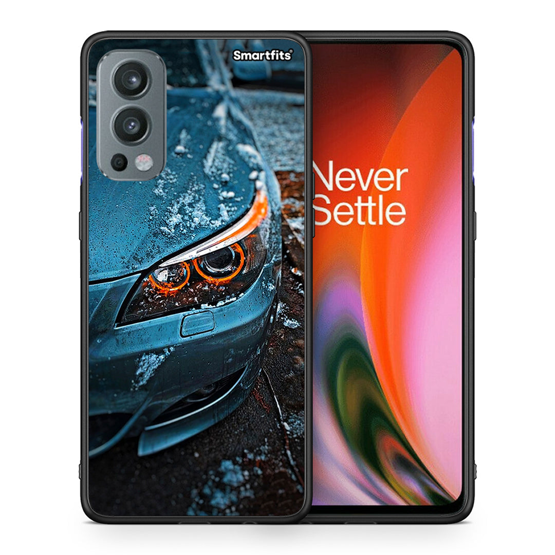 Θήκη OnePlus Nord 2 5G Bmw E60 από τη Smartfits με σχέδιο στο πίσω μέρος και μαύρο περίβλημα | OnePlus Nord 2 5G Bmw E60 case with colorful back and black bezels
