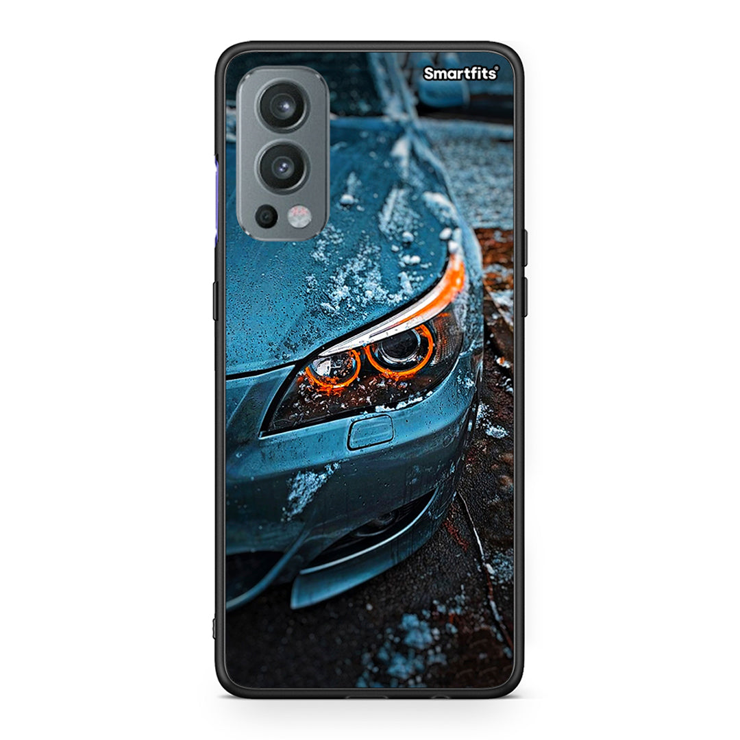 OnePlus Nord 2 5G Bmw E60 Θήκη από τη Smartfits με σχέδιο στο πίσω μέρος και μαύρο περίβλημα | Smartphone case with colorful back and black bezels by Smartfits