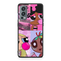 Thumbnail for OnePlus Nord 2 5G Bubble Girls Θήκη Αγίου Βαλεντίνου από τη Smartfits με σχέδιο στο πίσω μέρος και μαύρο περίβλημα | Smartphone case with colorful back and black bezels by Smartfits