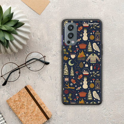 Christmas Elements - OnePlus Nord 2 5G θήκη