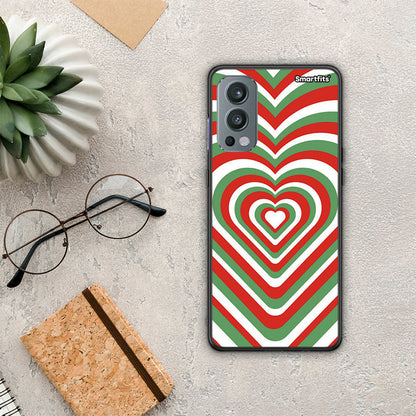 Christmas Hearts - OnePlus Nord 2 5G θήκη