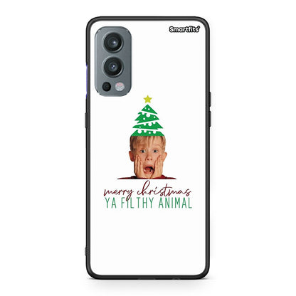 OnePlus Nord 2 5G Filthy Animal θήκη από τη Smartfits με σχέδιο στο πίσω μέρος και μαύρο περίβλημα | Smartphone case with colorful back and black bezels by Smartfits