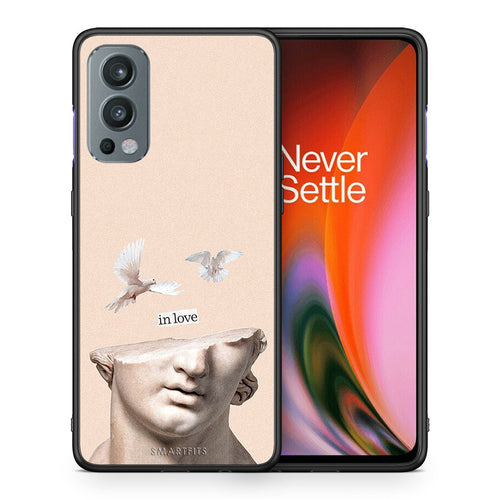 Θήκη OnePlus Nord 2 5G In Love από τη Smartfits με σχέδιο στο πίσω μέρος και μαύρο περίβλημα | OnePlus Nord 2 5G In Love case with colorful back and black bezels