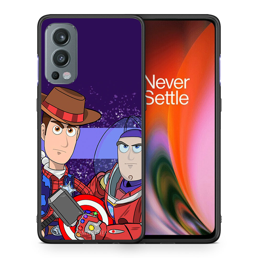 Θήκη OnePlus Nord 2 5G Infinity Story από τη Smartfits με σχέδιο στο πίσω μέρος και μαύρο περίβλημα | OnePlus Nord 2 5G Infinity Story case with colorful back and black bezels
