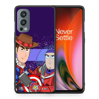 Θήκη OnePlus Nord 2 5G Infinity Story από τη Smartfits με σχέδιο στο πίσω μέρος και μαύρο περίβλημα | OnePlus Nord 2 5G Infinity Story case with colorful back and black bezels