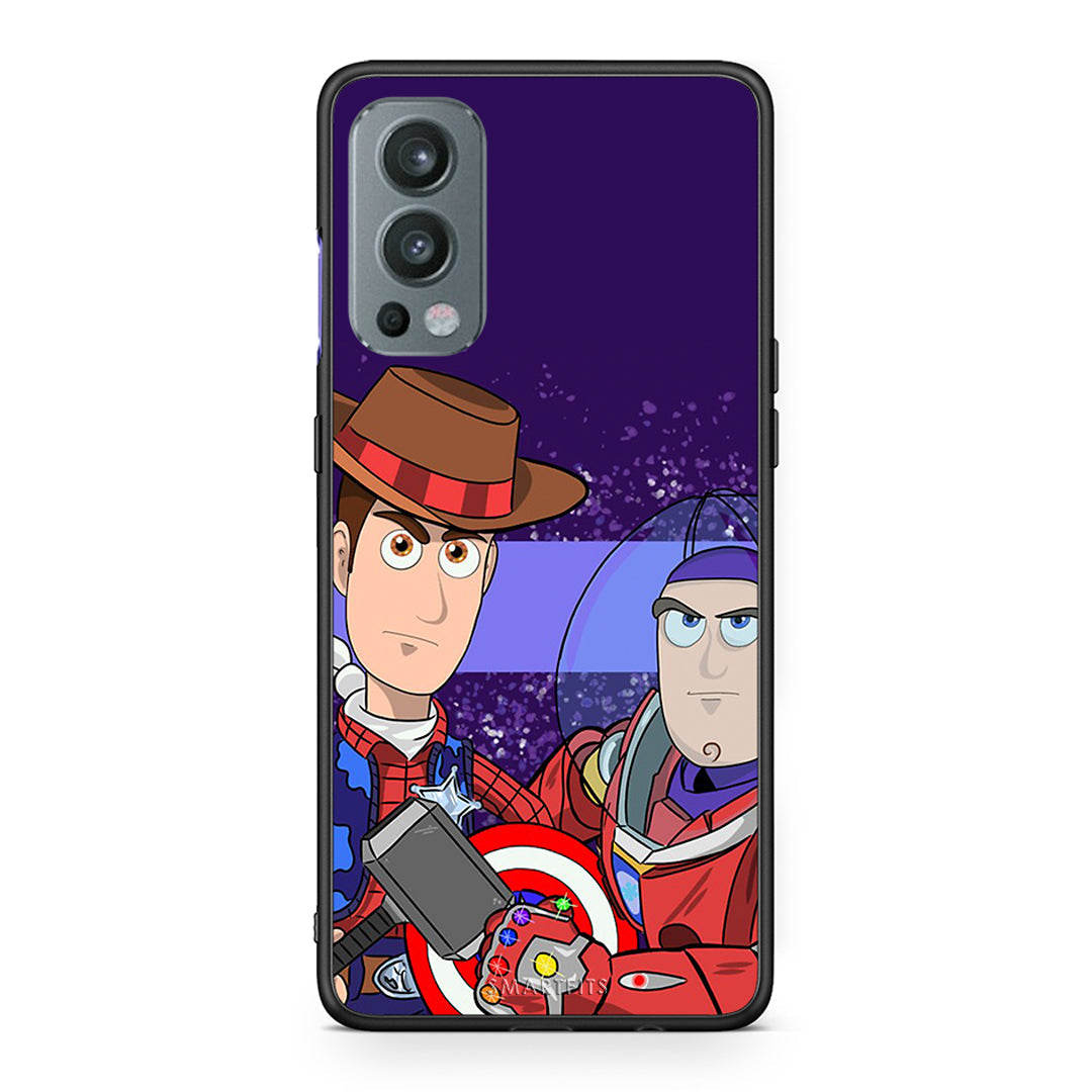 OnePlus Nord 2 5G Infinity Story θήκη από τη Smartfits με σχέδιο στο πίσω μέρος και μαύρο περίβλημα | Smartphone case with colorful back and black bezels by Smartfits