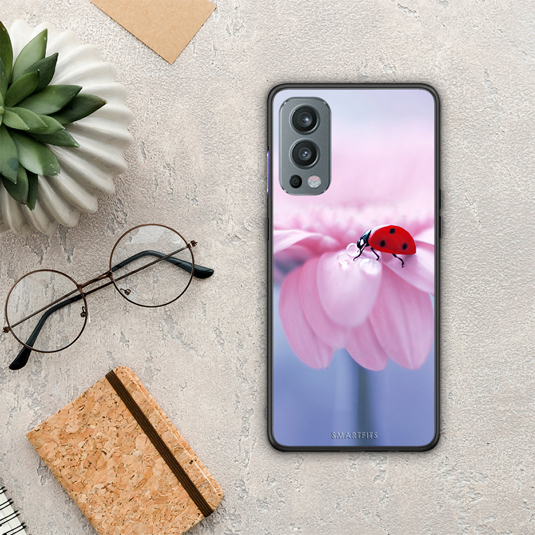 Ladybug Flower - OnePlus Nord 2 5G θήκη