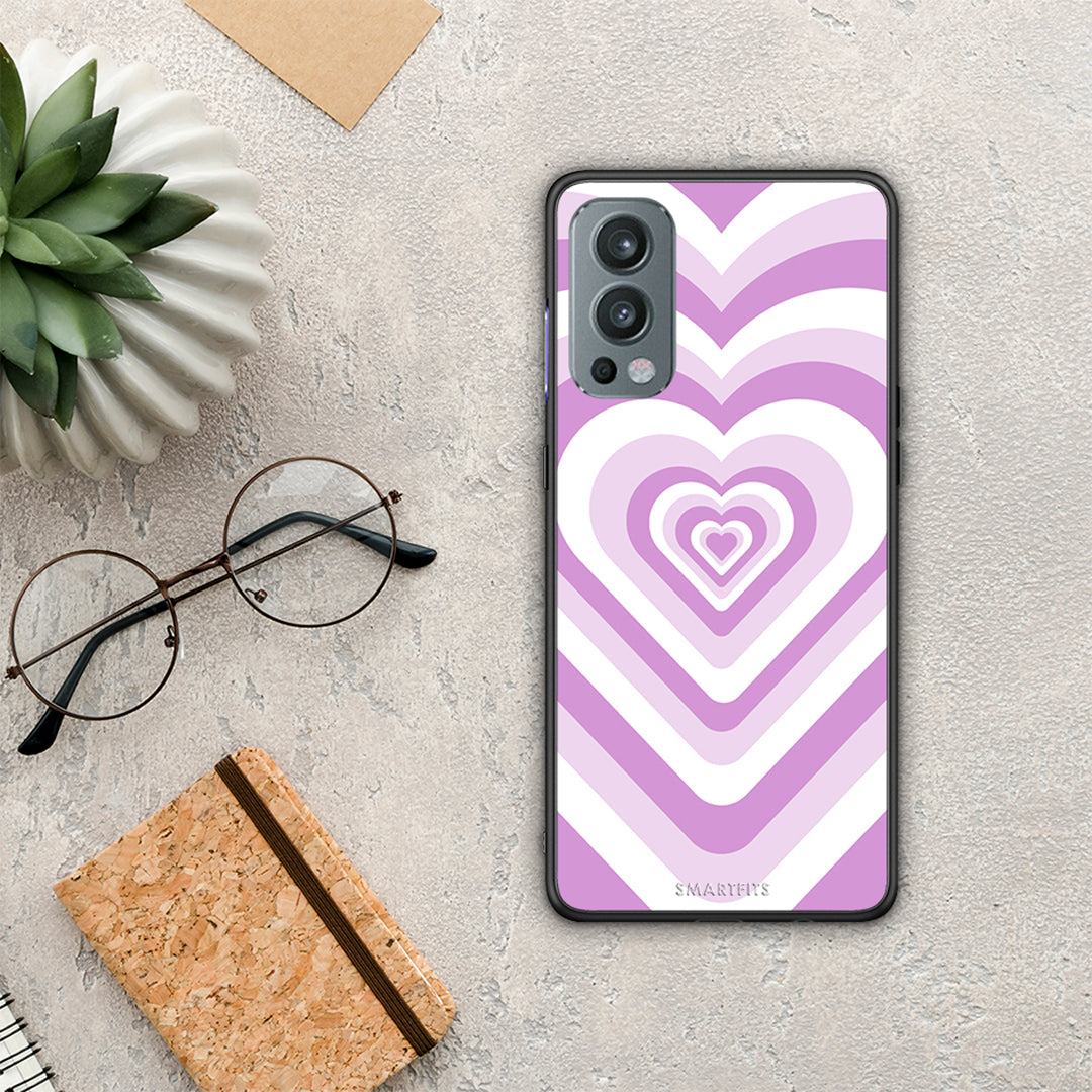 Lilac Hearts - OnePlus Nord 2 5G θήκη