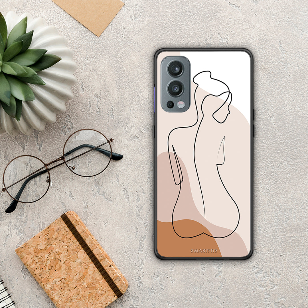 LineArt Woman - OnePlus Nord 2 5G θήκη
