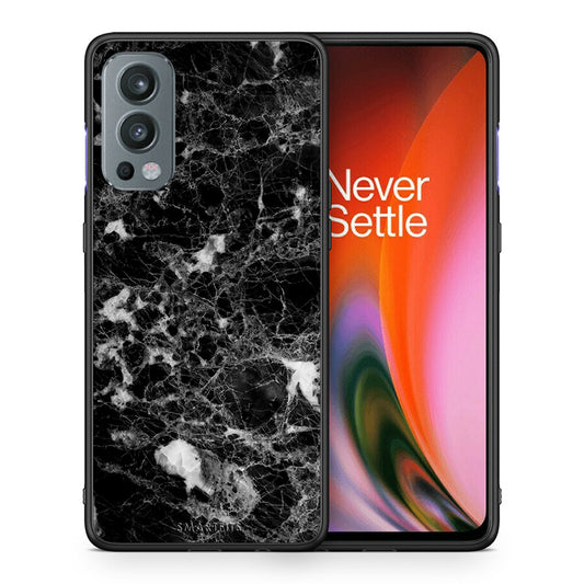 Θήκη OnePlus Nord 2 5G Male Marble από τη Smartfits με σχέδιο στο πίσω μέρος και μαύρο περίβλημα | OnePlus Nord 2 5G Male Marble case with colorful back and black bezels