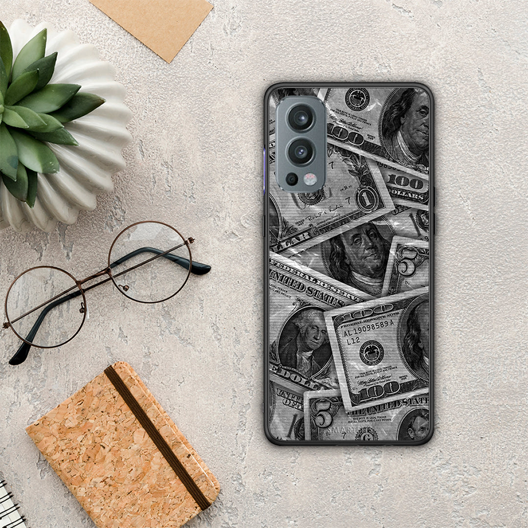 Money Dollars - OnePlus Nord 2 5G θήκη
