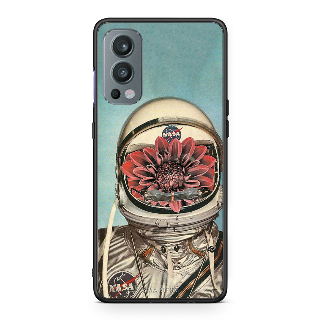OnePlus Nord 2 5G Nasa Bloom θήκη από τη Smartfits με σχέδιο στο πίσω μέρος και μαύρο περίβλημα | Smartphone case with colorful back and black bezels by Smartfits