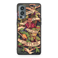 Thumbnail for OnePlus Nord 2 5G Ninja Turtles θήκη από τη Smartfits με σχέδιο στο πίσω μέρος και μαύρο περίβλημα | Smartphone case with colorful back and black bezels by Smartfits