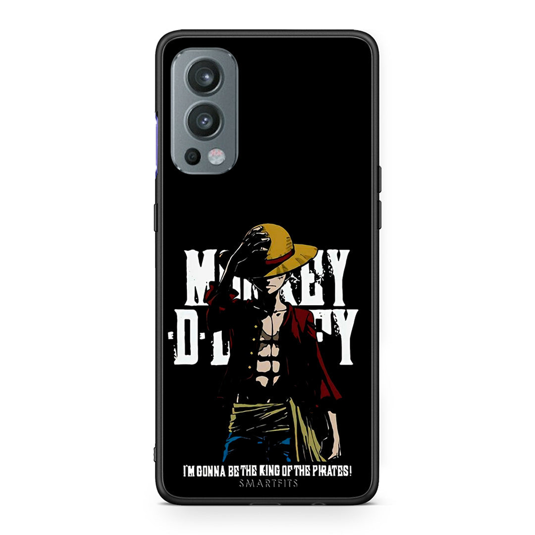 OnePlus Nord 2 5G Pirate King θήκη από τη Smartfits με σχέδιο στο πίσω μέρος και μαύρο περίβλημα | Smartphone case with colorful back and black bezels by Smartfits