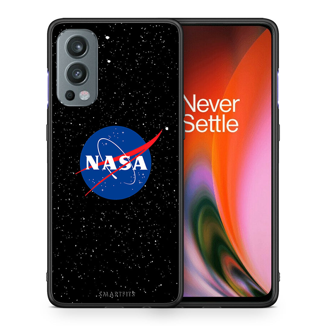 Θήκη OnePlus Nord 2 5G NASA PopArt από τη Smartfits με σχέδιο στο πίσω μέρος και μαύρο περίβλημα | OnePlus Nord 2 5G NASA PopArt case with colorful back and black bezels