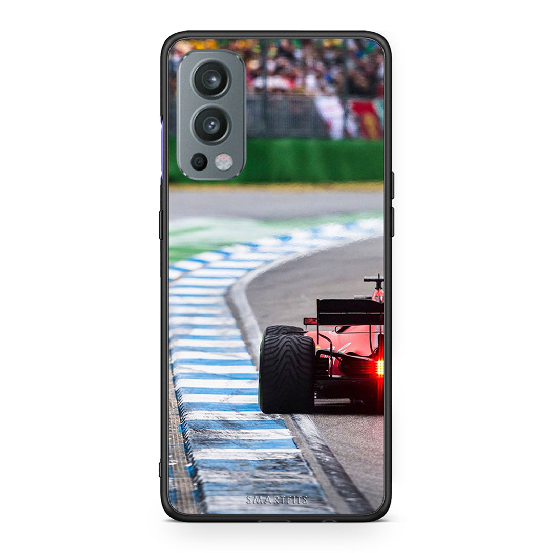 OnePlus Nord 2 5G Racing Vibes θήκη από τη Smartfits με σχέδιο στο πίσω μέρος και μαύρο περίβλημα | Smartphone case with colorful back and black bezels by Smartfits