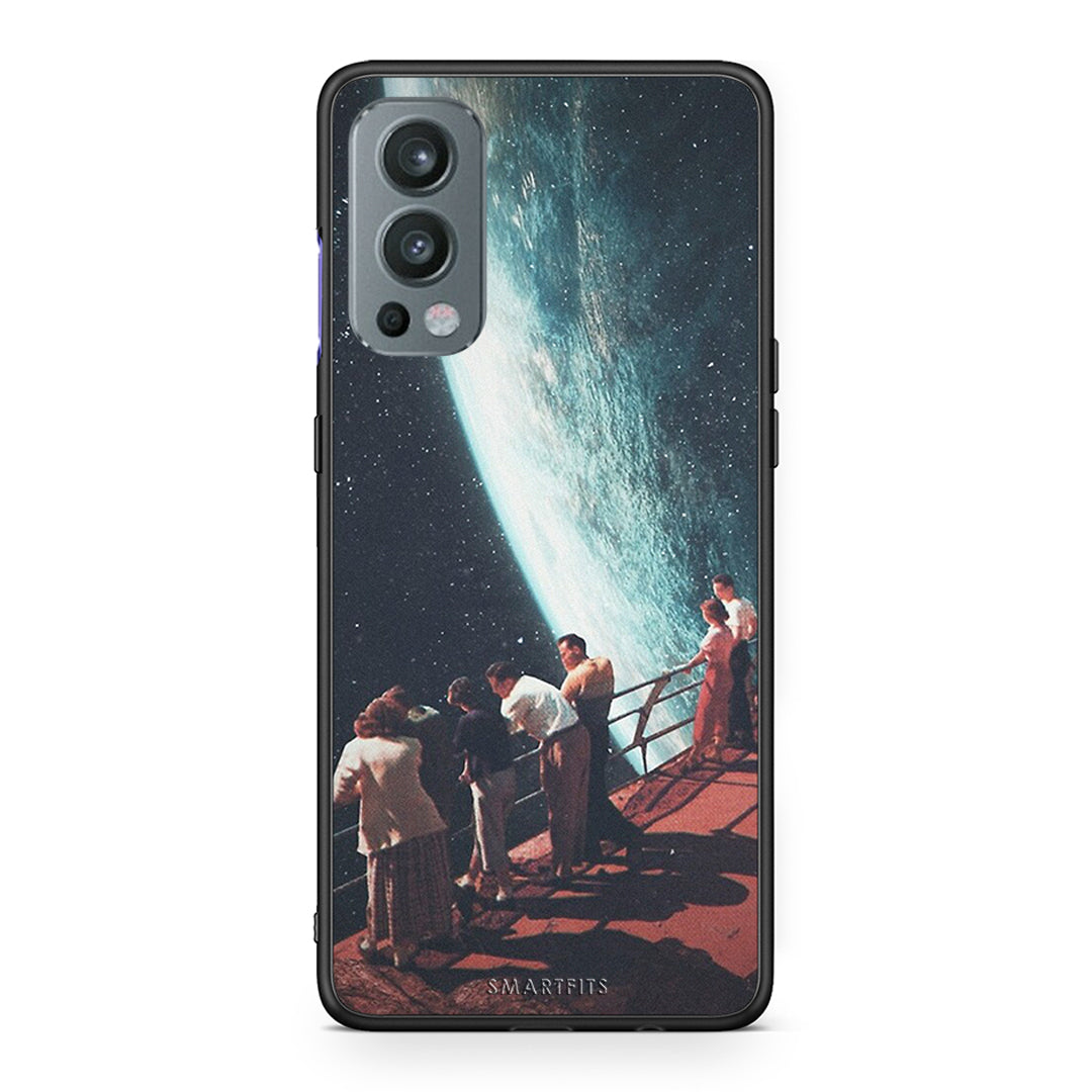 OnePlus Nord 2 5G Surreal View θήκη από τη Smartfits με σχέδιο στο πίσω μέρος και μαύρο περίβλημα | Smartphone case with colorful back and black bezels by Smartfits