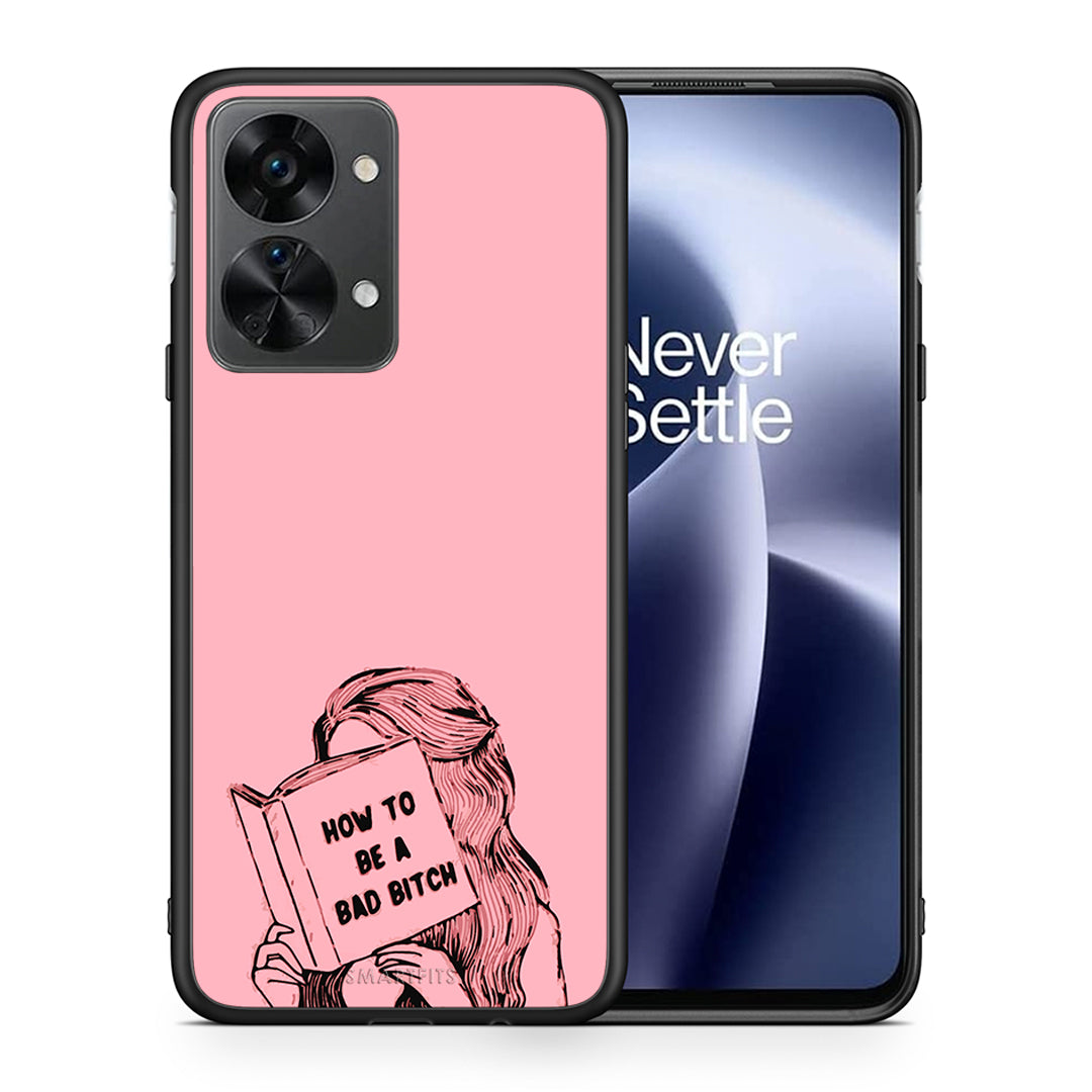 Θήκη OnePlus Nord 2T Bad Bitch από τη Smartfits με σχέδιο στο πίσω μέρος και μαύρο περίβλημα | OnePlus Nord 2T Bad Bitch case with colorful back and black bezels