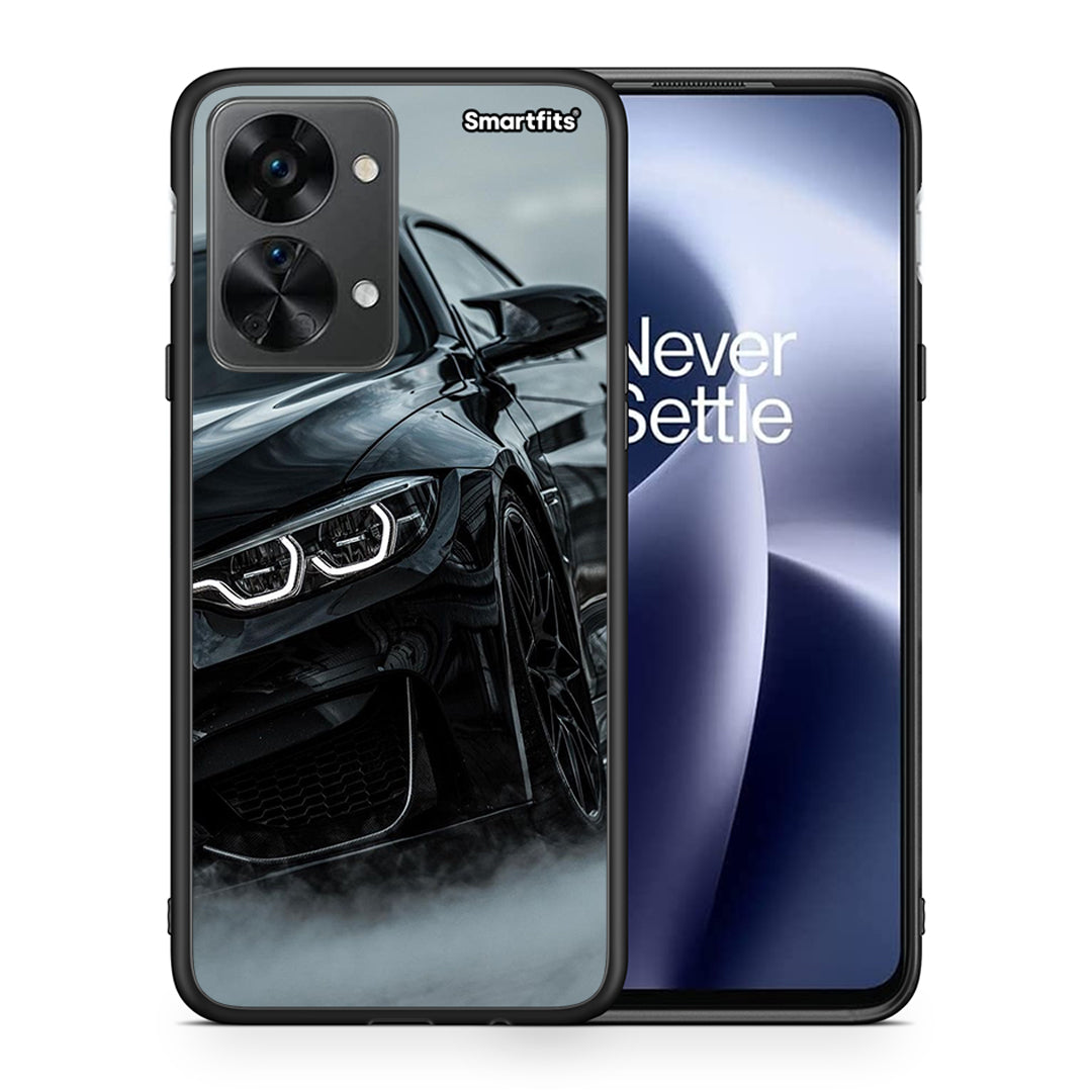 Θήκη OnePlus Nord 2T Black BMW από τη Smartfits με σχέδιο στο πίσω μέρος και μαύρο περίβλημα | OnePlus Nord 2T Black BMW case with colorful back and black bezels
