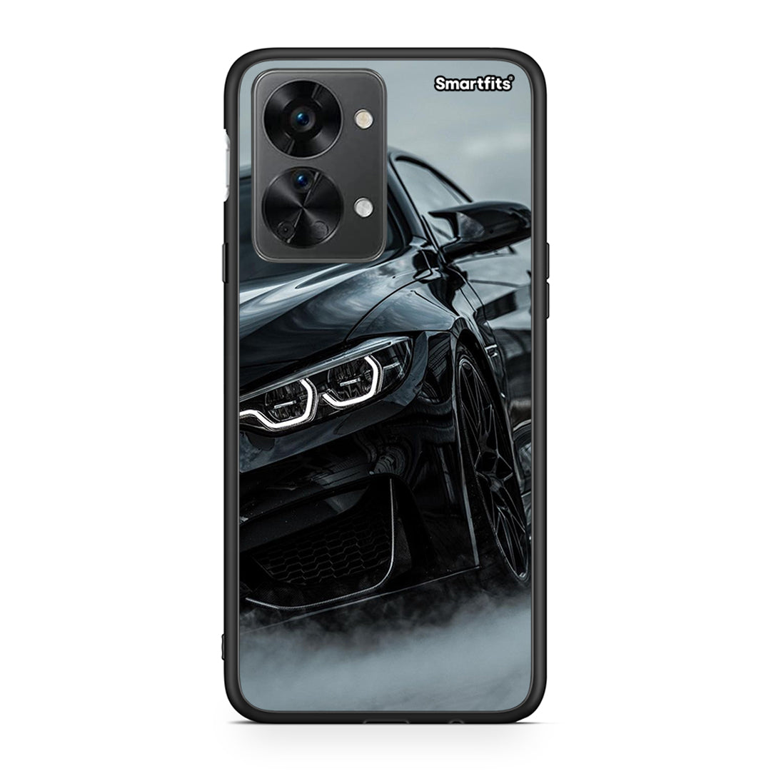 OnePlus Nord 2T Black BMW θήκη από τη Smartfits με σχέδιο στο πίσω μέρος και μαύρο περίβλημα | Smartphone case with colorful back and black bezels by Smartfits