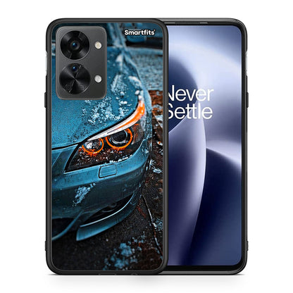 Θήκη OnePlus Nord 2T Bmw E60 από τη Smartfits με σχέδιο στο πίσω μέρος και μαύρο περίβλημα | OnePlus Nord 2T Bmw E60 case with colorful back and black bezels