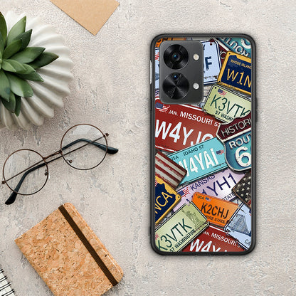 Car Plates - OnePlus Nord 2T θήκη
