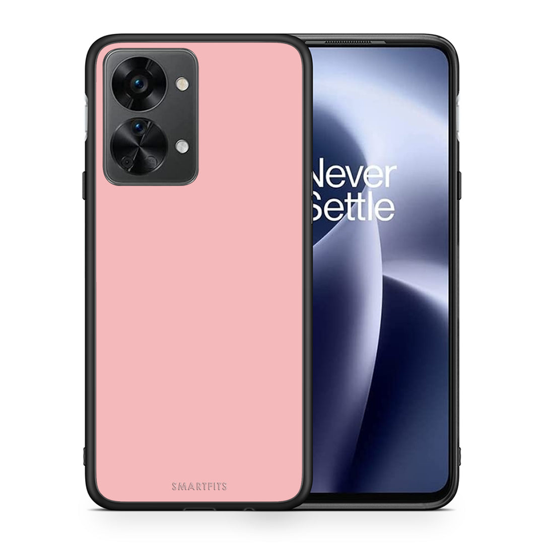 Θήκη OnePlus Nord 2T Nude Color από τη Smartfits με σχέδιο στο πίσω μέρος και μαύρο περίβλημα | OnePlus Nord 2T Nude Color case with colorful back and black bezels